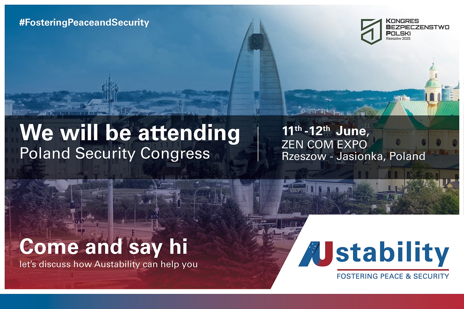 Austability at Poland Security Conference (11-12 June)