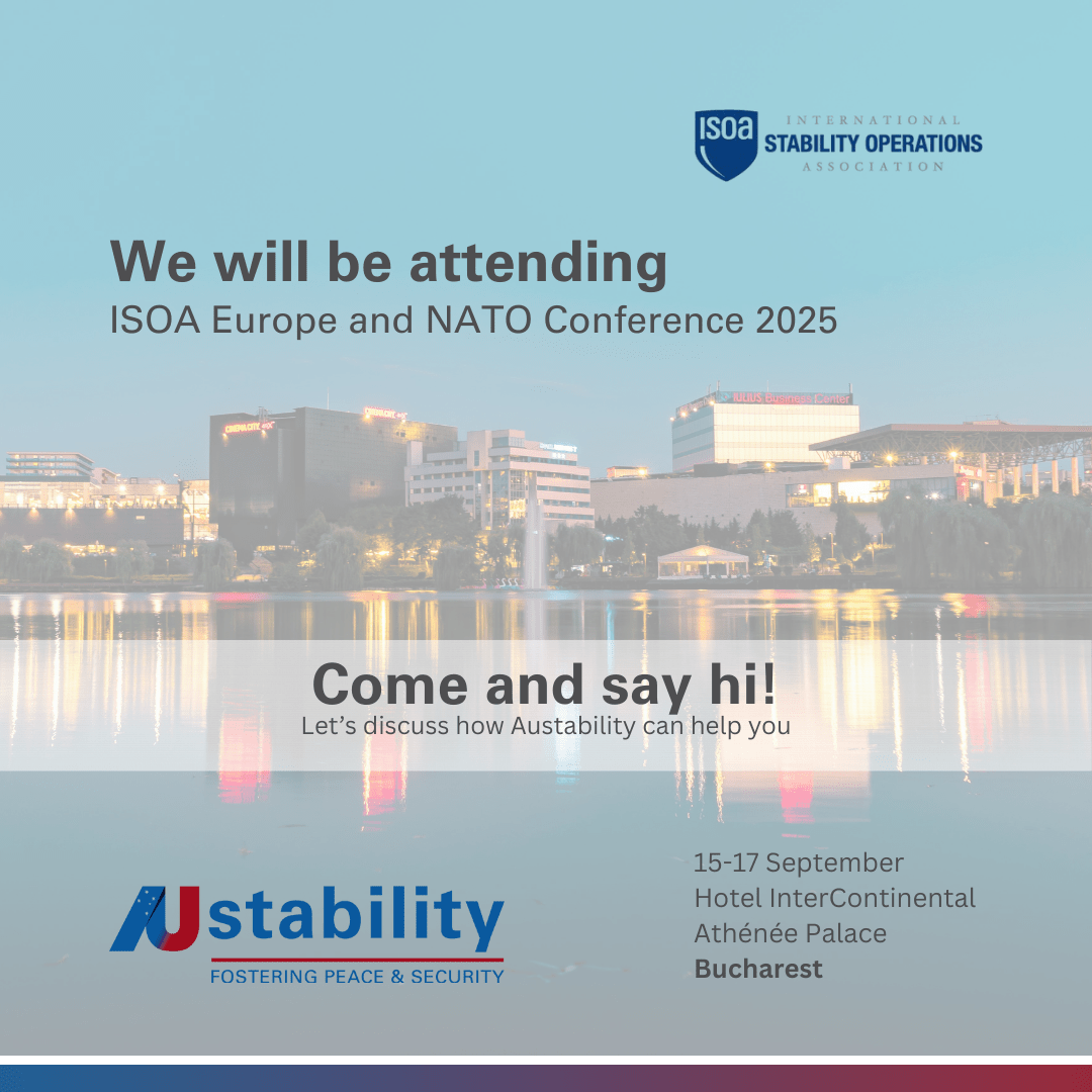 Austability to attend the ISOA Europe & NATO Conference 2025 in Bucharest