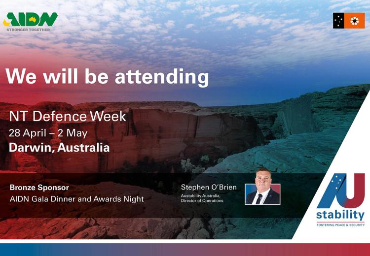 Austability at NT Defence Week (28th April to 2nd May)