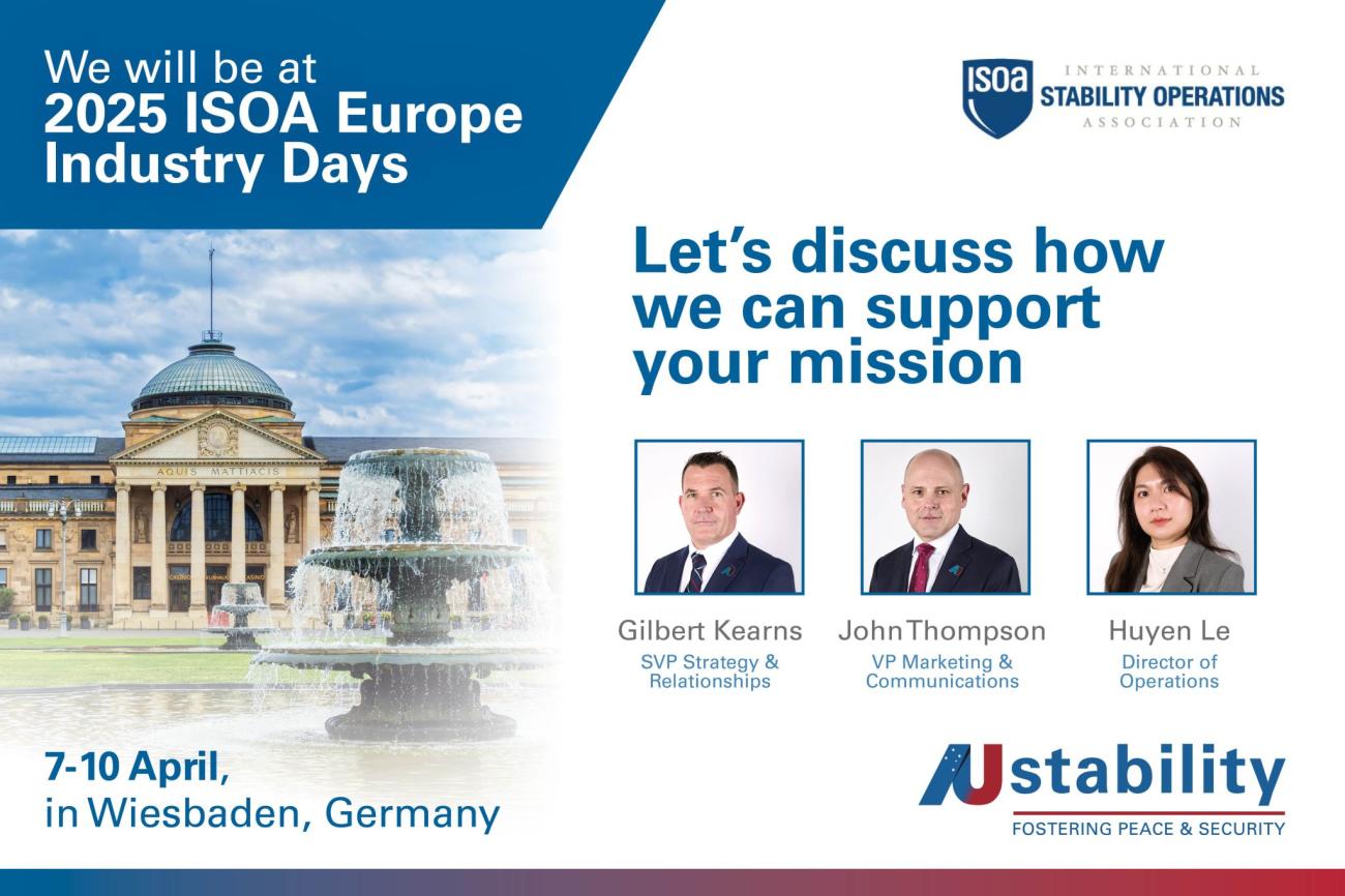 AUSTABILITY at ISOA Europe Industry Days (7-10 April)